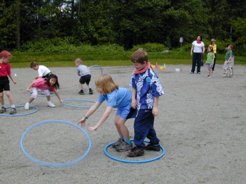 Hula Hoop Race