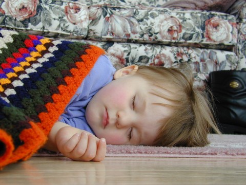 Jessica sleeping