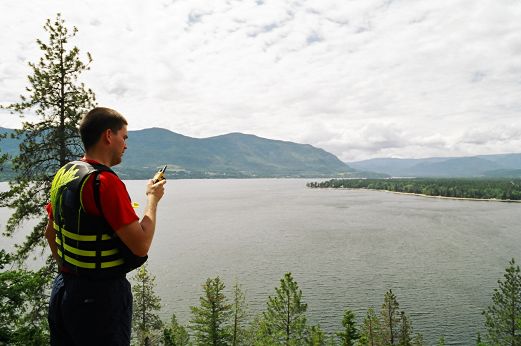 Glen and his GPS