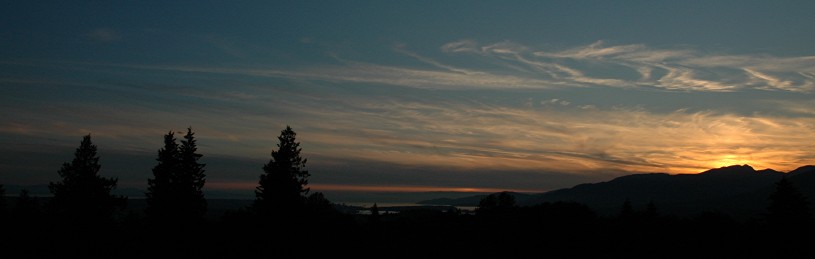 Panoramic Sunset