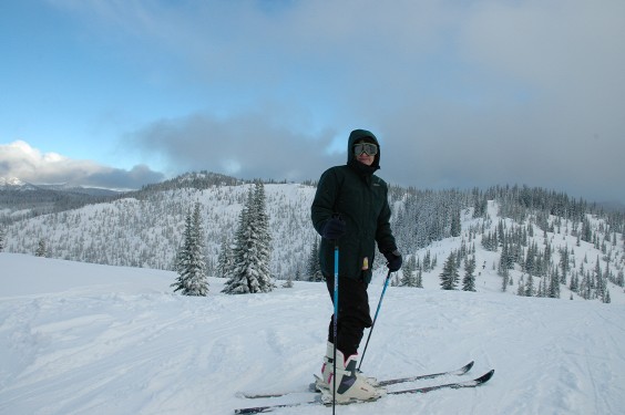 Ellen at Summit of Manning