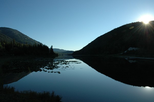 Jewel Lake at sunrise
