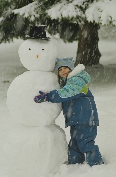 Jessica and Frosty