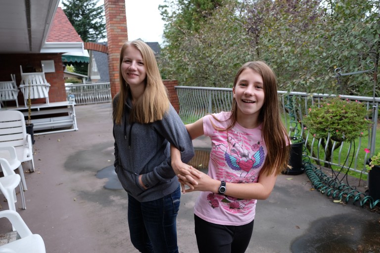 Rebecca and Jessica