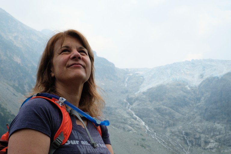 Ellen at Upper Joffre