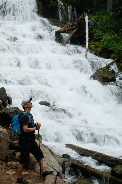 Jim at Holloway Falls