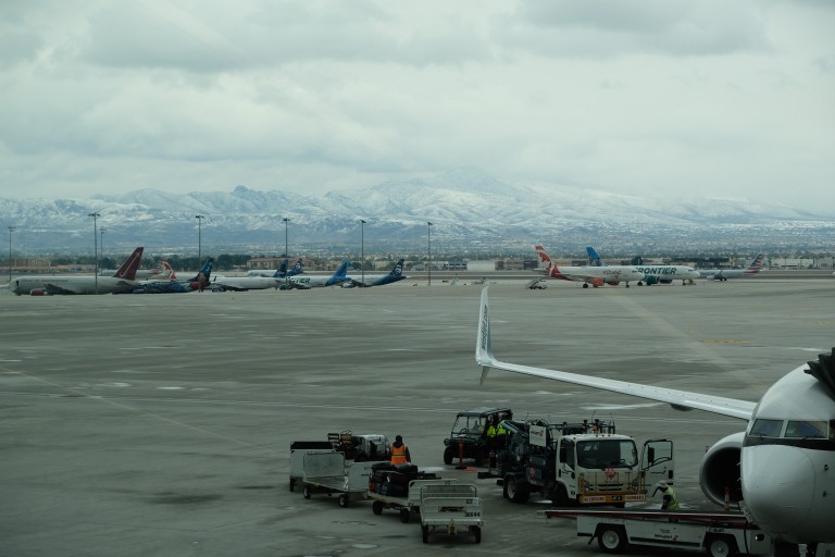 Snow in Vegas