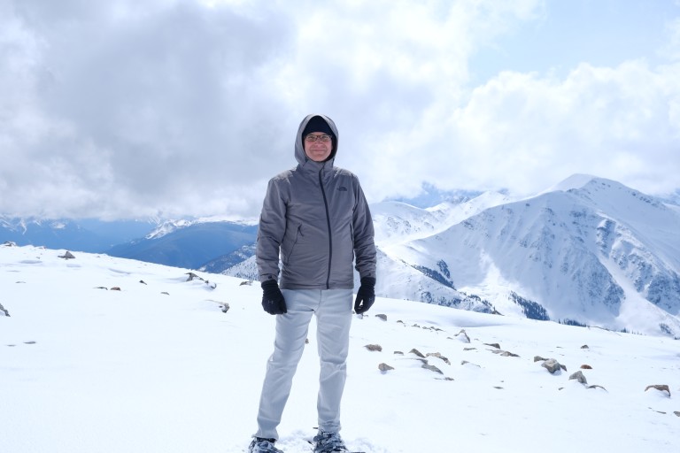 Jim at Whistlers Summit