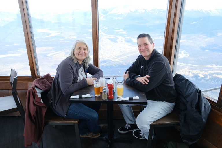 Lunch above Jasper